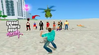 Ped Killer Helicopter Cheat Code For GTA Vice City | Ghost Helicopter Mod | Faizan Gaming