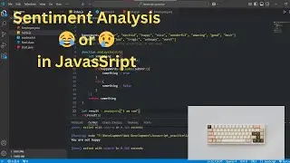 Sentiment Analysis happy or sad in JavaScript | Interview Question | #javascript