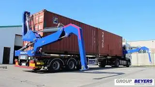 Side loader assemblage et livraison 2 containers 20' Dry van