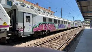 Chegada carruagens Arco a Vilar Formoso