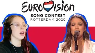 REACTING TO // ALICJA SZEMPLINSKA // POLAND 🇵🇱 // EUROVISION 2020
