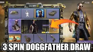 3 SPIN DOGGFATHER DRAW CODM S3 | SNOOP DOGG LUCKY DRAW CODM | LEGENDARY RUS79U LUCKY DRAW CODM