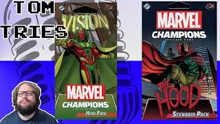 Marvel Champions Playthrough | The Vision vs The Hood