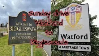 Sunday morning drive Watford to Biggleswade