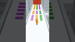 Gather Ladders CLIMB Walls &ndash; Ladder Master Lvl. 4 🪜🧍 #shorts #games #laddermaster #ytshorts