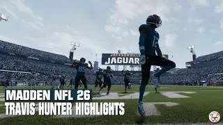 MADDEN 26: Travis Hunter Highlights - Jaguars vs. Falcons 