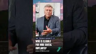 Who Is Eligible for Mini Dental Implants? | Dr. Thomas Baggett #shorts
