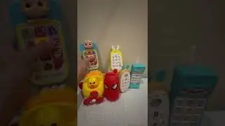 CoComelon JJ's First Learning Toy Phone #viralvideo #toys #trending #cocomelon #satisfying #funny Yt
