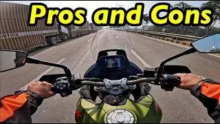 TVS RTX300 Ride Review Pros and Cons Top Speed @Aayushssm