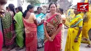 PEOPLE FACING PROBLEMS AT POLLING BOOTH IN 4th DIVISION  WARANGAL  EAST || Tstation ||