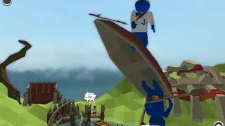 ЭПИЧЕСКИЙ БАГ в STUPID RAFT BATTLE SIMULATOR.