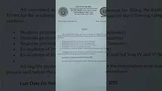 DU SOL Exam Form 2025-26: Latest Update | LAST DATE ALERT! 🚨