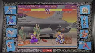 Street Fighter II Turbo Hyper Fighting No Rounds Lost XVI & Full Brandon VS Mark Session