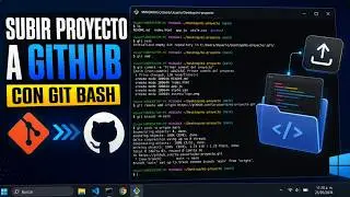 How to Upload a Project to GitHub with Git Bash 🚀 Publish your Repositories Easily and Quickly St...
