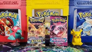Битва Brilliant Stars против Fusion Strike Pack!
