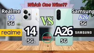 Realme 14 5G vs Samsung A26 5G, Samsung A26 5G vs Realme 14 5G, Realme 14 5G, Samsung A26 5G