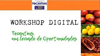 Workshop Digital - Tocantins, um Cerrado de Oportunidades
