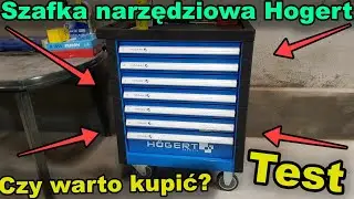Kupiliśmy: Szafka narzędziowa na kółkach marki: Hogert | Chińczyk dobrej jakości? | Czy wart zakupu?
