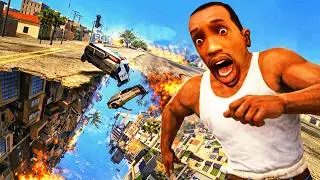 Esse mod BUGOU COMPLETAMENTE o GTA San Andreas! *IMPOSS&Iacute;VEL JOGAR ASSIM*