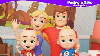 Pedro e Tito em Fam&iacute;lia Com Boi Da Cara Preta - Pedro e Tito | V&iacute;deo Infantil | Portugu&ecirc;s