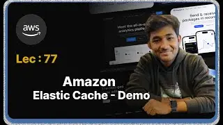 Lec : 77 - Elastic Cache Demo