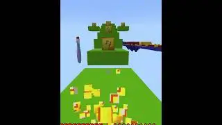 Lucky Block Race - Minecraf Bedrock #minecraft #minecraftshorts #minecraftluckyblock
