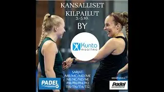 Kentt&auml; 1 4.10.2025  - Kansalliset kilpailut by Kuntomaailma - Padel Jkl