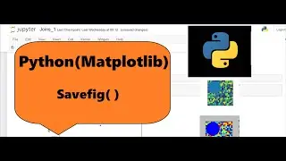 Python (Matplotlib):-  Saving Matplotlib plots or figures