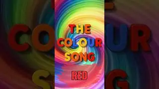 The Colour Song - Red #colors #colours
