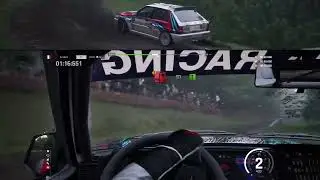 Assetto Corsa Rally 4WD Traction Challenges Delta Integrale Rain La traverse de La Mossig