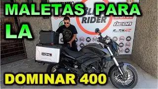 MALETAS Y BAUHLES KOHL PARA LA DOMINAR 400  RUTA 66  T1 E04 BLITZ RIDER
