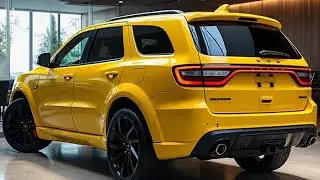 Dodge Durango 2025 года &mdash; возвращение лучшего американского маслкара