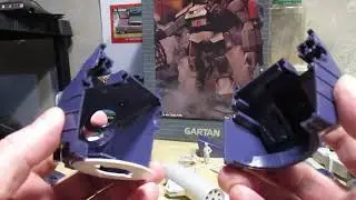 Plastic Models - 1/48 Revell Robotech Defenders Gartan - Work In Progress #1