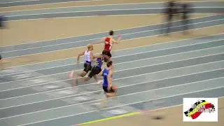 LBFA Belgian athletics indoor championships 60m men Final A
