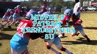 The Trendsetters 8U Midfield Patriots Road 2 the Championship Game 1