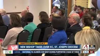 New bishop takes over Kansas City-St. Joseph Diocese