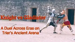 Ancient Roman Arena Hosts Knight vs Gladiator Fight