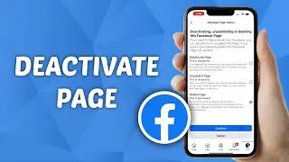 How to Deactivate Facebook Page