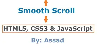 Smooth Scroll Lesson HTML, CSS and JavaScript (English)