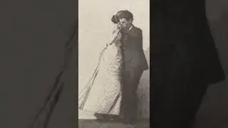 1887 couple dancing&hellip;each move photographed one at a time by Eadweard Muybridge. #victorianera