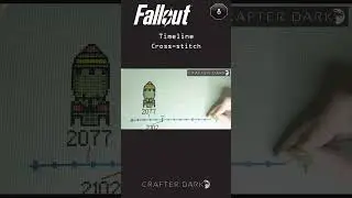 🧵 ☢️ Fallout - Timeline - Cross-stitch Pattern - Episode 8 ☢️ 🧵