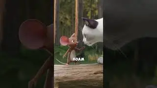 #aicats#UnlikelyFriendship#BeautyInCompanionship#CatAndMouse#NatureStory#TwilightTales#LifeAsACanvas