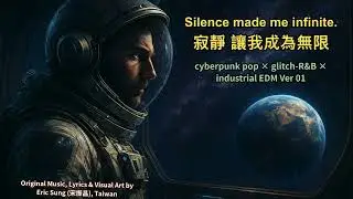 Silence made me infinite  寂靜讓我成為無限 Ver 01｜Cyberpunk Pop &times; Glitch RnB &times; Industrial EDM &times; Fusion #原創歌曲