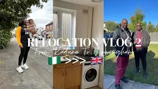 From Kaduna To the UK | Relocation Series | Airbnb Tour,African Market,BRP n More!