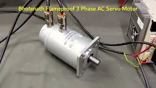Flameproof 3 phase AC Servo Motor | Explosion proof | AC Servo Motor | 750W | Atex | Bholanath | Hin