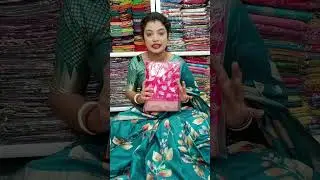 Beautiful Semi Bapta Silk Saree Live || Mom Batik || Gadwal Saree || Molmol Saree Live