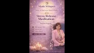Stress Release Meditation | Free Guided Meditation Seminar | Meditation For Beginners