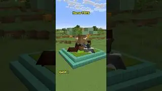 Minecraft: How to Build SUPER Toys with HORSE ( EASY TUTORIAL ) #minecraft #shorts