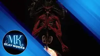 Sculpting Mephisto of Diablo