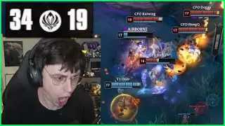 Caedrel Reacts To The Craziest Game Of MSI So Far (T1 VS CFO)